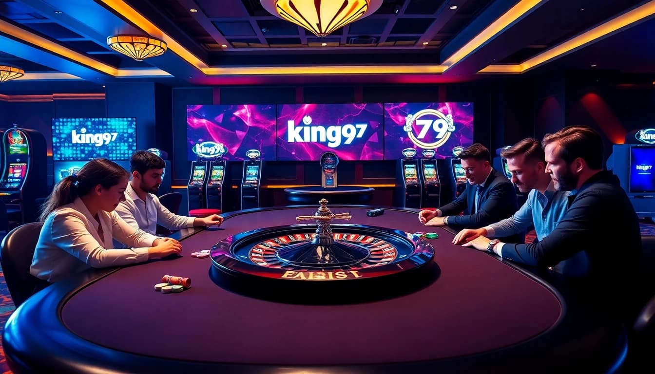 Experience the high-stakes excitement of king79 with vibrant casino games and winning opportunities.