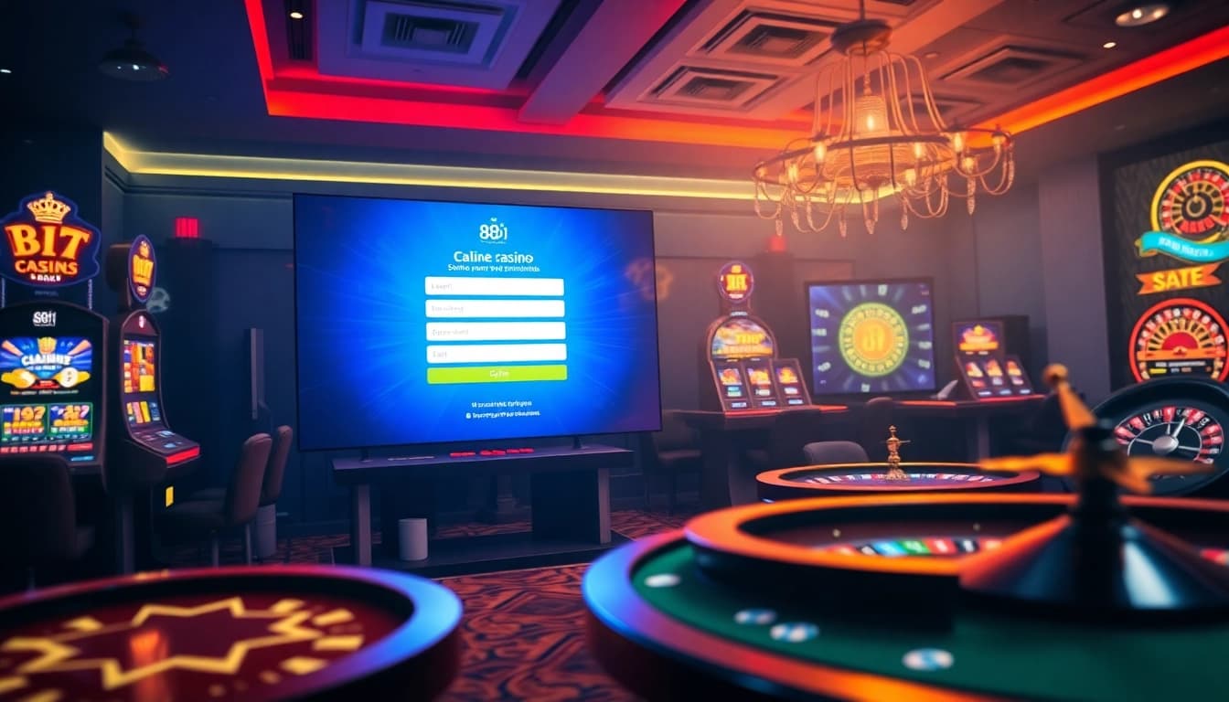 Experience seamless 88i đăng nhập with a vibrant online casino interface showcasing thrilling gaming elements.