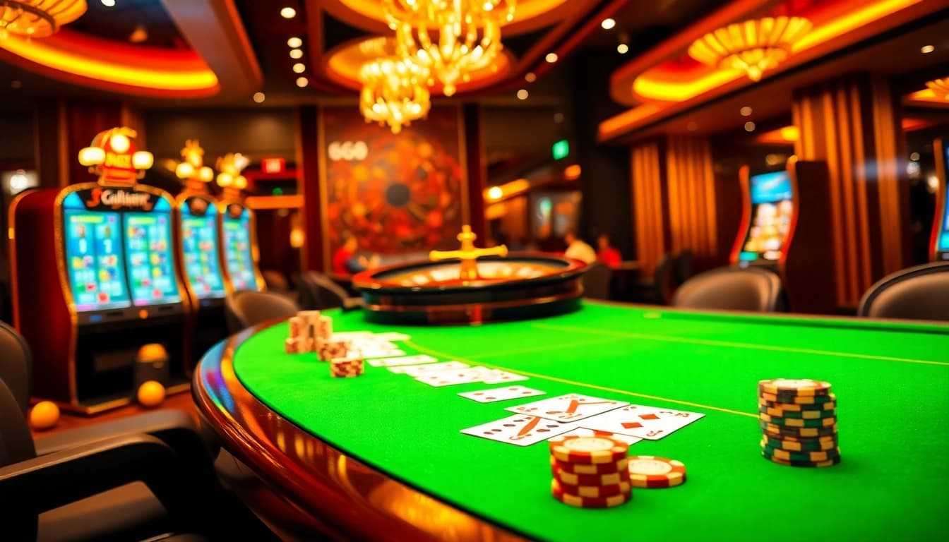 Experience the thrill of high-stakes gaming at gg 88 casino with vibrant tables and exciting action.
