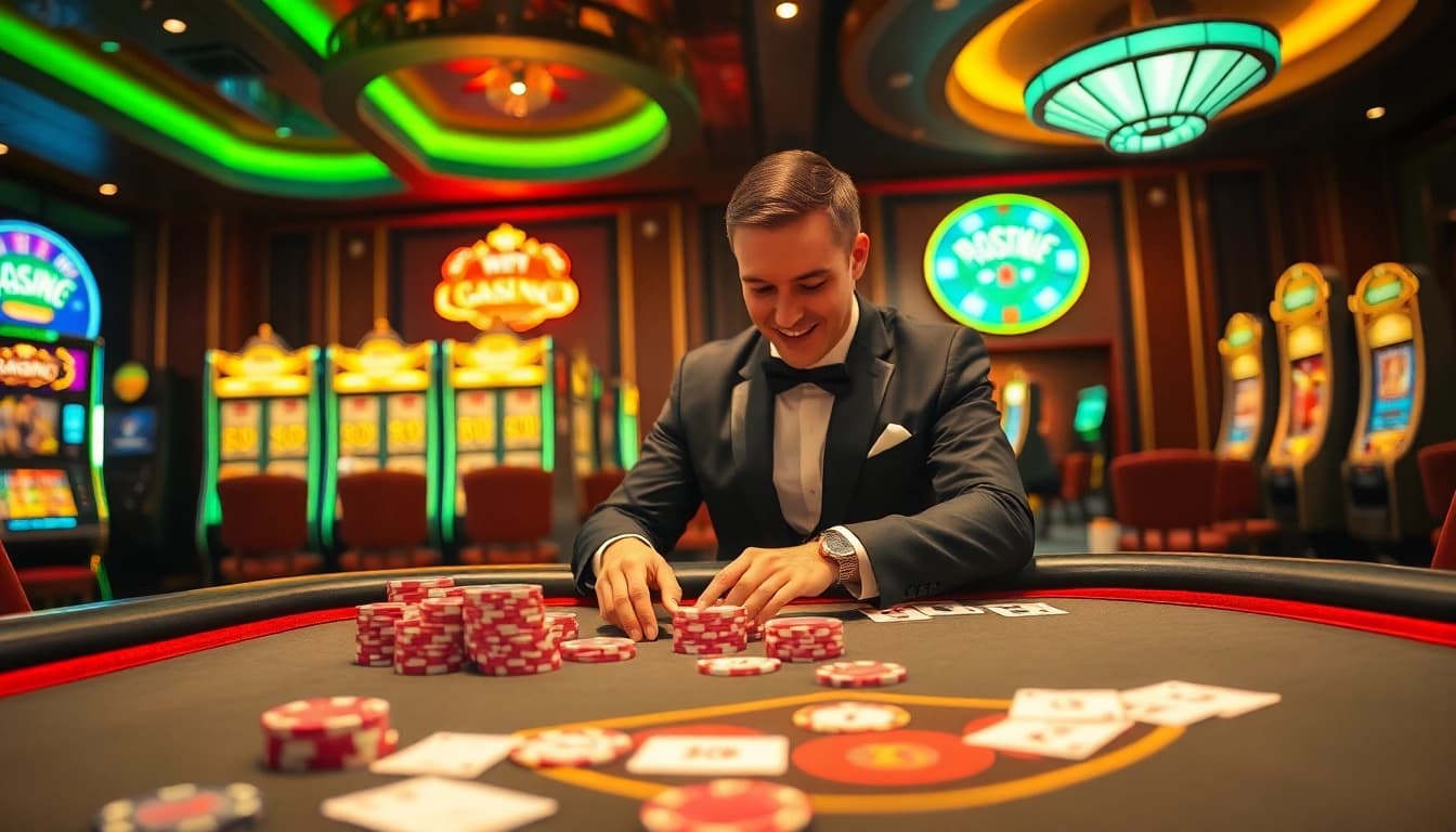 Experience excitement at a luxurious casino with the terms điều khoản điều kiện 888now guiding players through thrilling games.