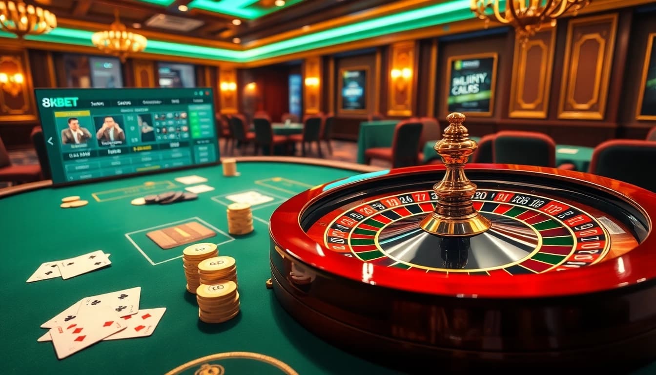 Experience the thrill of 8kbet with luxurious casino games and vibrant betting options.