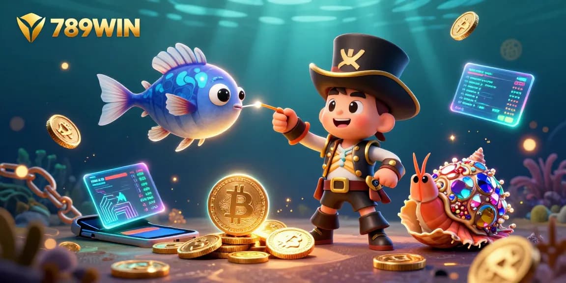 Join the excitement at 789WIN, with stunning graphics and a vibrant sea of treasures!
