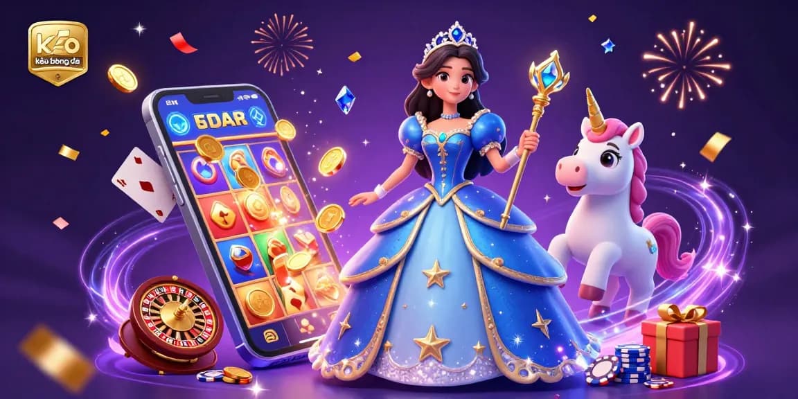 Experience thrilling kèo bóng đá moments with a dazzling 3D illustration showcasing winning gameplay elements.