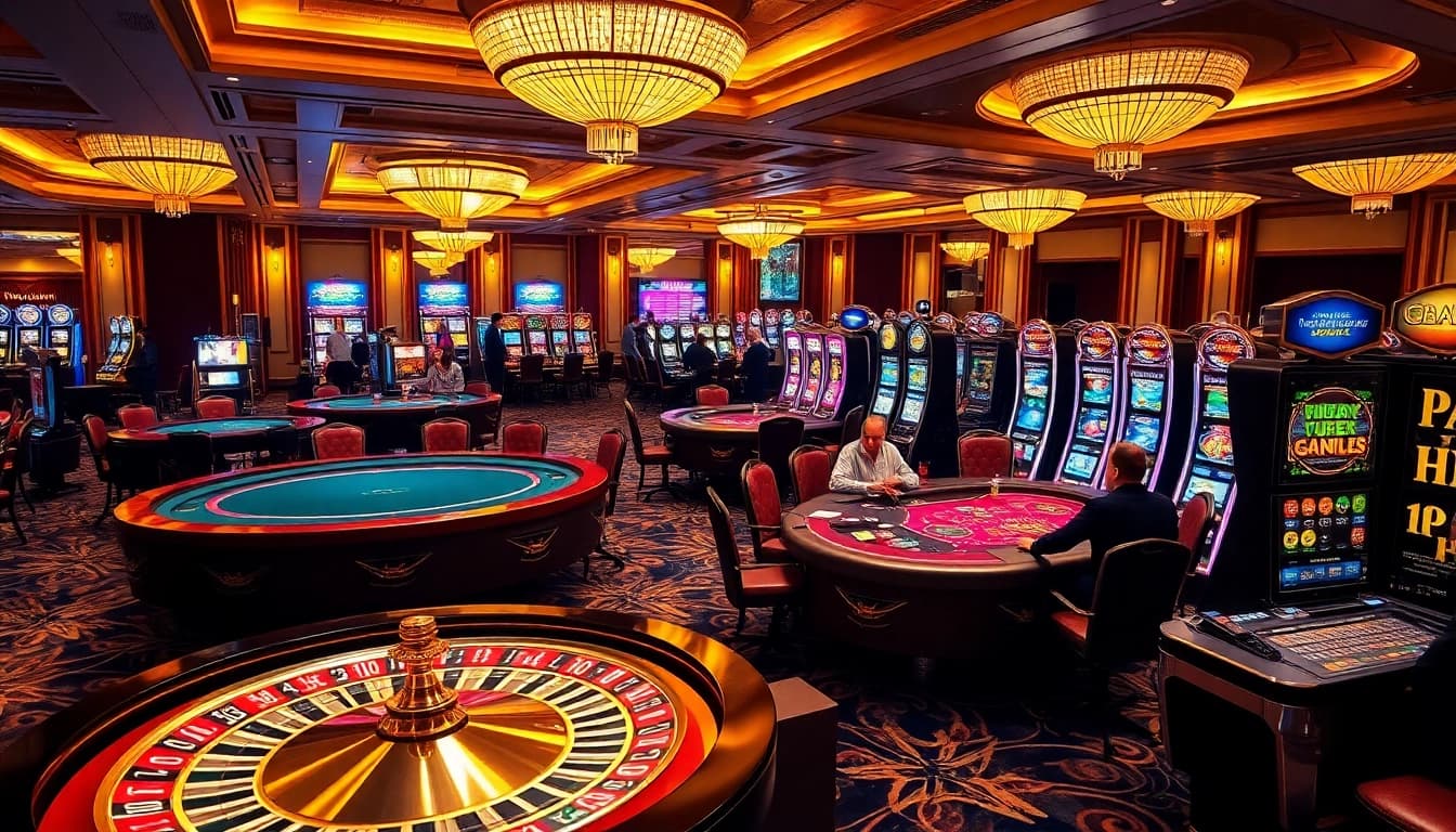 Experience the thrill of casino gaming at https://f8bet11.net/, featuring vibrant tables and engaging slot machines.