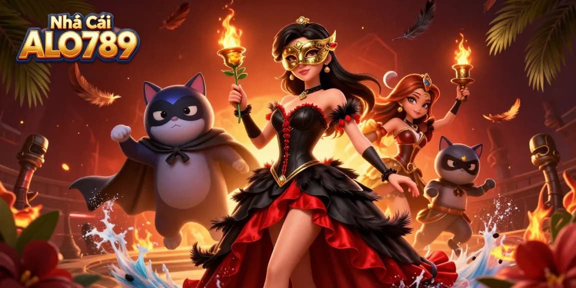 Engage in thrilling cockfighting at Nhà Cái ALO789 with stunning 3D visual effects and characters.