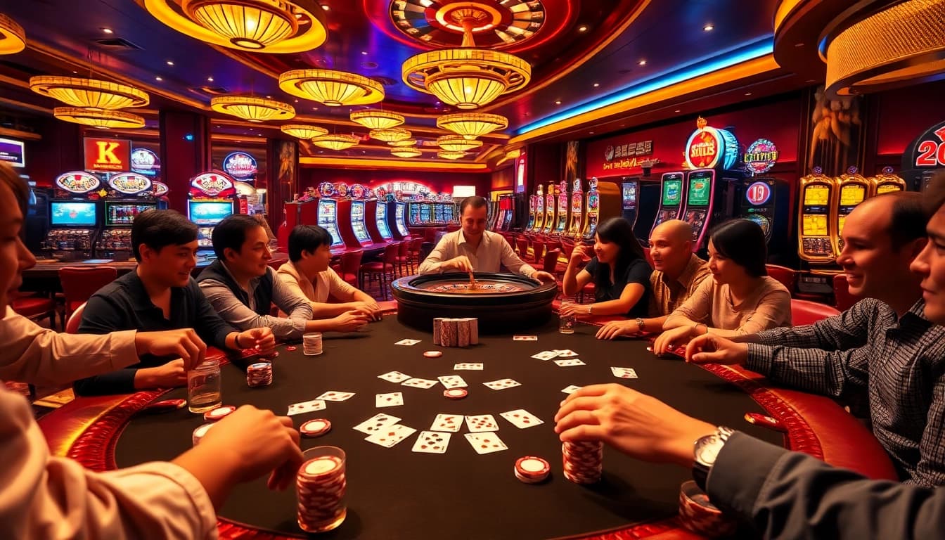 KJC offers thrilling casino experiences with poker games, vibrant slots, and high-stakes betting at https://kjcpro.it.com/.
