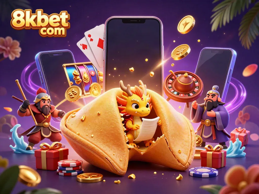 Experience thrilling wins with 8xbet com's vibrant slot game scene featuring gold and fortune elements.