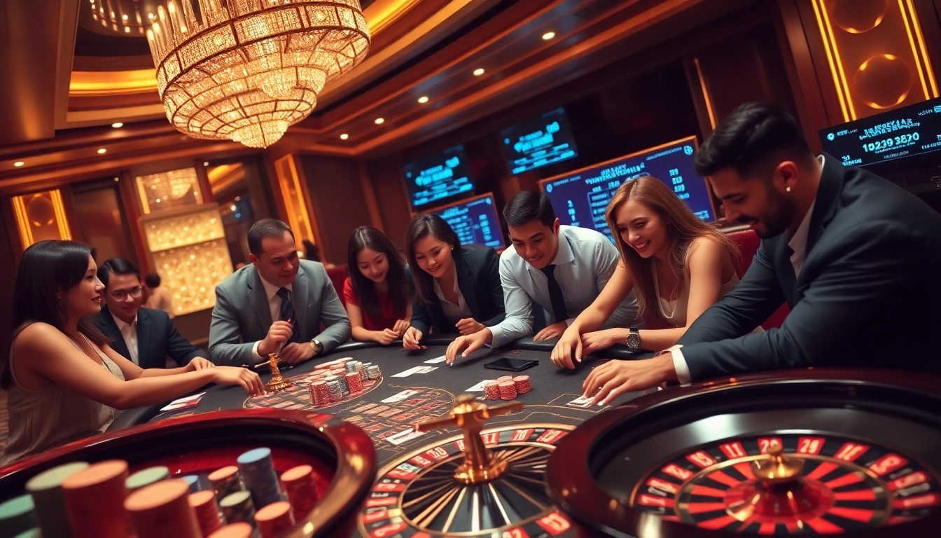 Experience the thrill of gambling at https://gem88.buzz/ with luxurious casino tables and engaging gameplay.