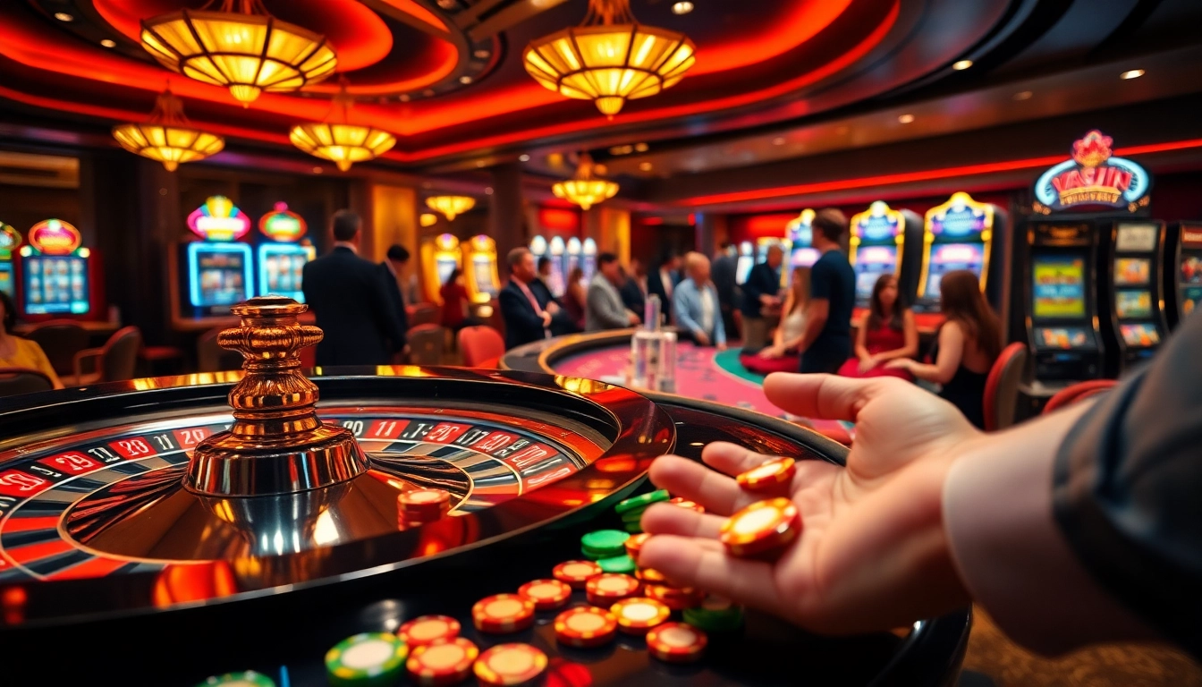 Experience the thrill of vvvwin casino games with vibrant roulette and winning poker chips.