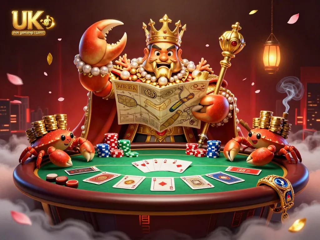 Experience the excitement at a UK non gamstop casino with vibrant poker elements and dynamic characters.