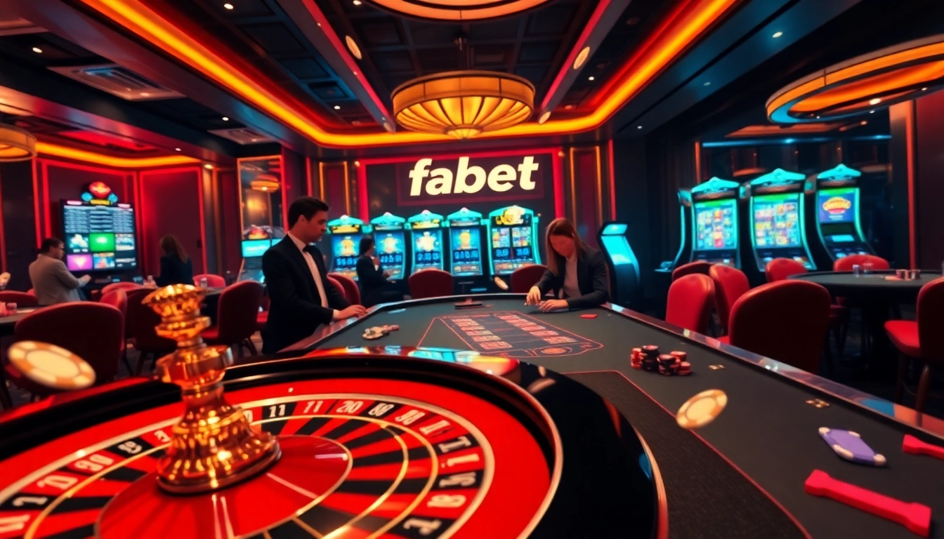 Experience the thrill of winning at fabet's professional gambling tables.