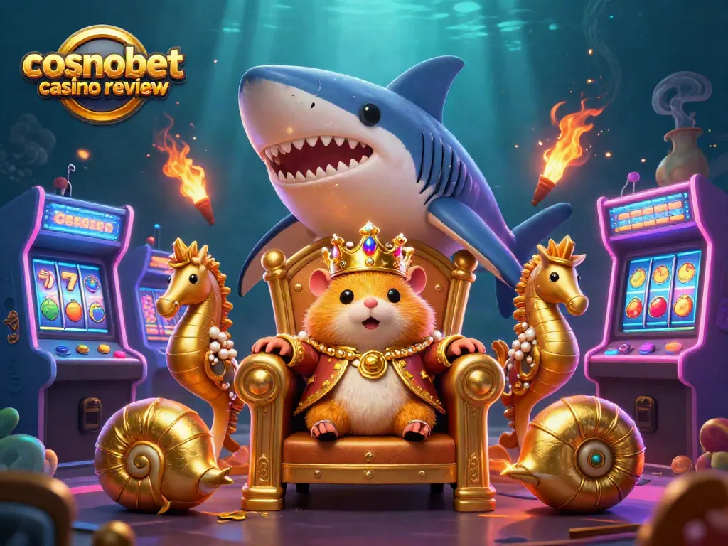 Experience thrilling gameplay in this cosmobet casino review featuring vibrant gaming elements.