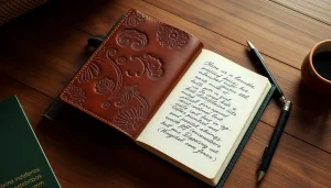 Explore custom printed notebooks with embossed covers and personalized designs, ideal for creative professionals.