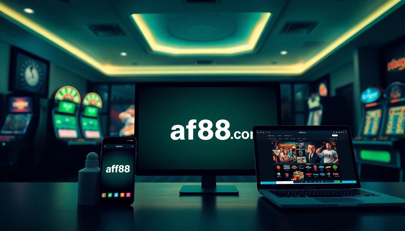 Experience safe and exciting gaming at af88.com with a modern user interface and a variety of options.
