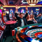 KJC AC 3 gaming scene featuring vibrant casino tables and exciting slot machines.