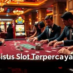 Enjoy the thrill of winning at Situs Slot Terpercaya with luxurious poker tables and vibrant slot machines.