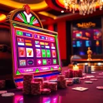 Players enjoying the excitement of doaslot machines in a vibrant casino setting.