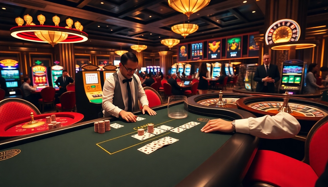 Experience the thrill of casino gaming at https://king88b.us.com/ with vibrant tables and exciting betting activities.