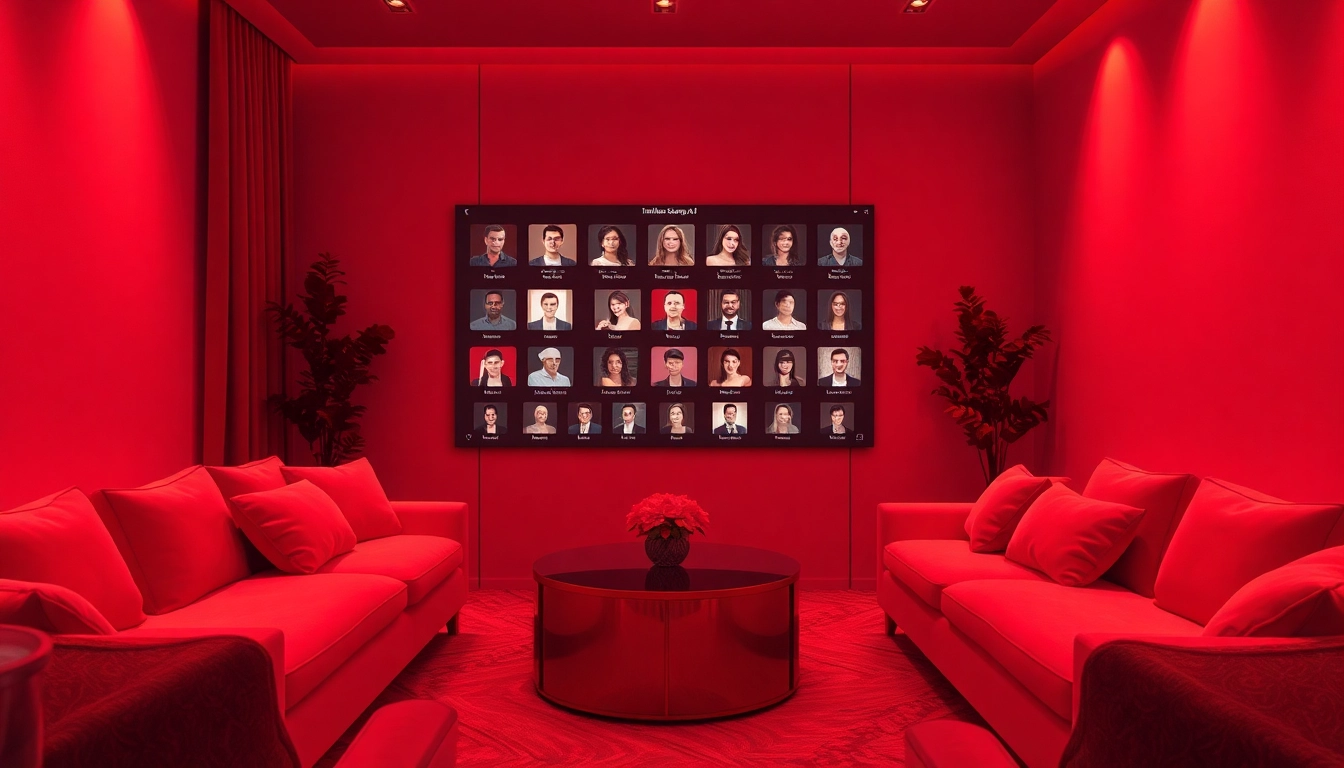 Engaging visual of AI sex chat experience with digital character interactions.