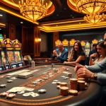 Experience the thrilling gameplay at F168 casino with luxurious tables and vibrant poker chips.