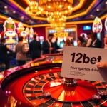 Experience a thrilling game at 12bet with vibrant roulette and eager players.