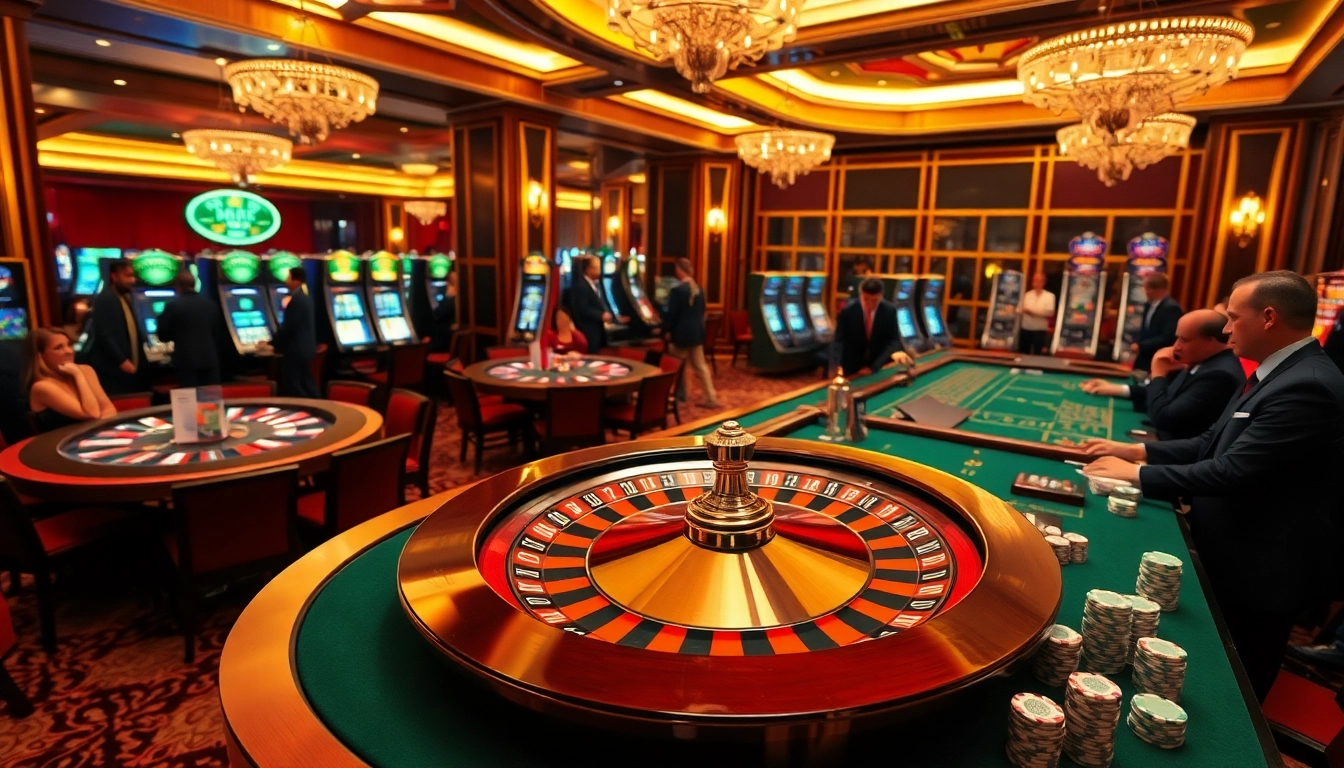 Engage with the thrilling atmosphere of https://11win.best/ as players enjoy vibrant casino action at roulette tables.