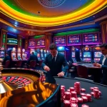 Experience thrilling moments at S8 casino with vibrant tables and poker action.