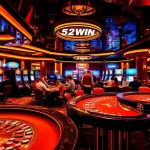 Experience the thrill of gambling with 52WIN at a vibrant casino atmosphere.