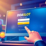 Effortlessly log in to DOASLOT for exciting online gaming experiences.