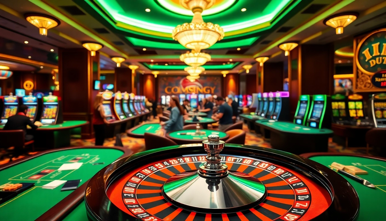 Experience the thrill of keonhacai as players engage in exciting casino games.