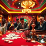 This vibrant casino scene showcases players engaging with games and enjoying experiences at https://8dayz.win/, highlighting excitement and luxury.