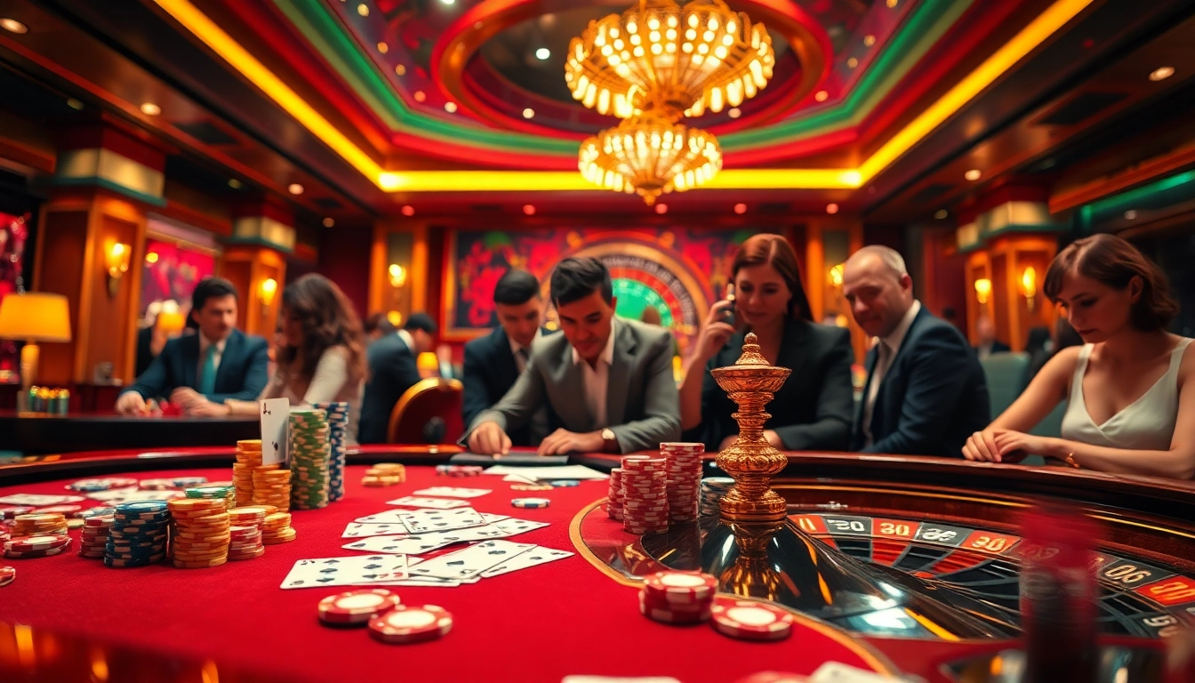 This vibrant casino scene showcases players engaging with games and enjoying experiences at https://8dayz.win/, highlighting excitement and luxury.
