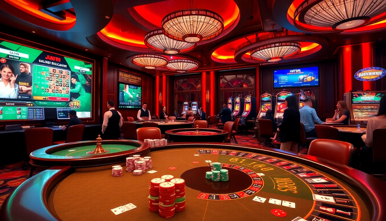 Experience high-stakes excitement at https://jun88pl.com/ with vibrant casino games and professional poker tables.