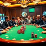Experience excitement at the zbet poker table with vibrant chips and thrilling atmosphere.