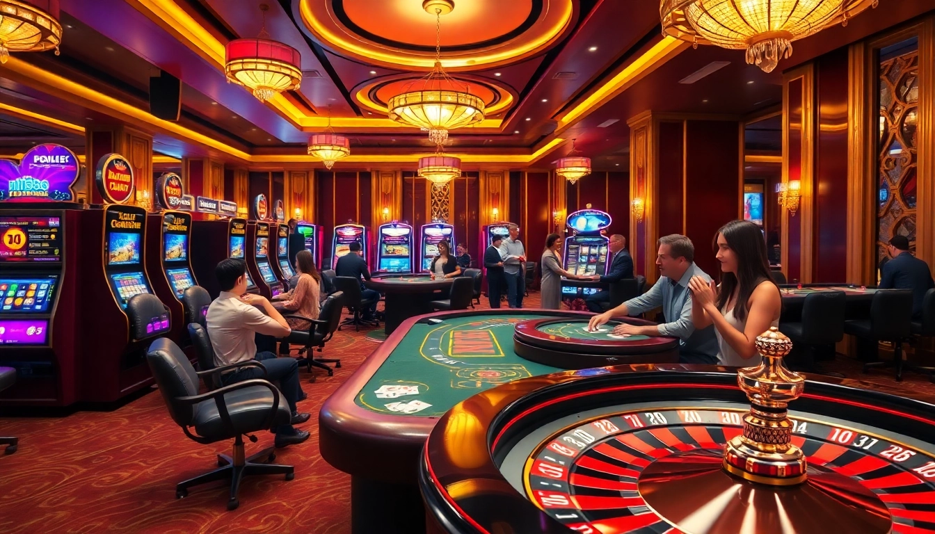 Experience the thrill of Hi88 casino with vibrant slot machines and exciting games.