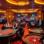 Experience the thrill of gambling at bem88 with vibrant casino tables and engaging players.