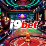 Experience thrilling gameplay with i9bet at a luxury casino table filled with vibrant games.