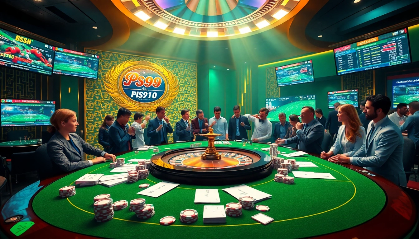 Engage in thrilling PS99 thể thao betting at a luxurious casino.