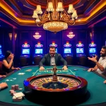 Experience high-stakes gaming at DABET's luxurious casino table.