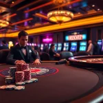 Experience high-stakes excitement at RIKVIP poker tables with colorful chips and vibrant casino ambiance.