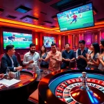Thể Thao PG88 offers an engaging sports betting experience with vibrant gamblers in action.