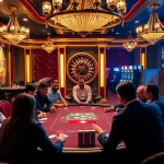 Experience thrilling gameplay at cm88 with a luxurious casino atmosphere filled with poker chips and gaming tables.