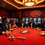 Experience high-stakes excitement with tg88 at a luxurious casino poker table.