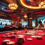 Experience the excitement of gambling as players engage at a high-stakes table featuring đăng nhập VWIN prominently.