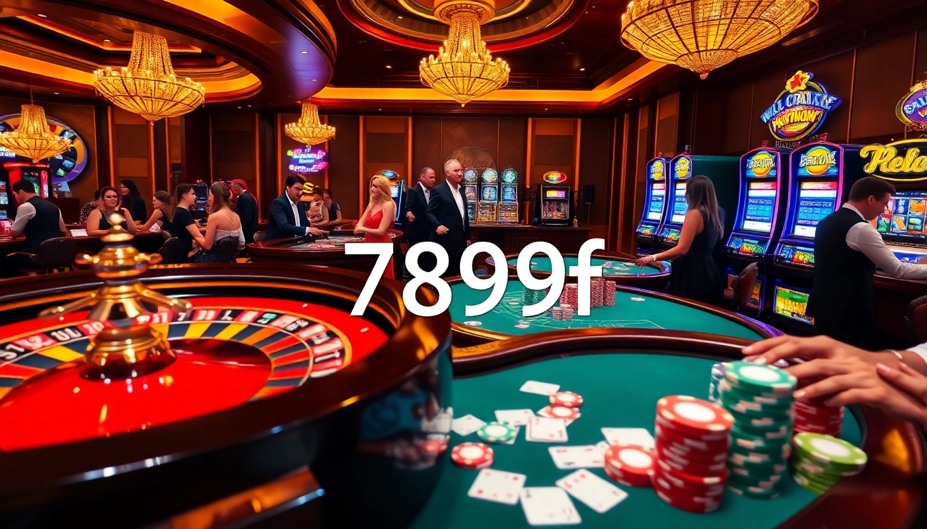 Experience thrilling gaming at 789f with dynamic casino tables and vibrant atmosphere.