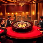 Players enjoying thrilling casino games at 1haywin.us.com, surrounded by a luxury atmosphere.