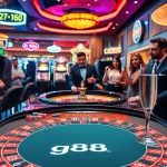 Experience high-stakes excitement at g88 with professional dealers and lively roulette action.