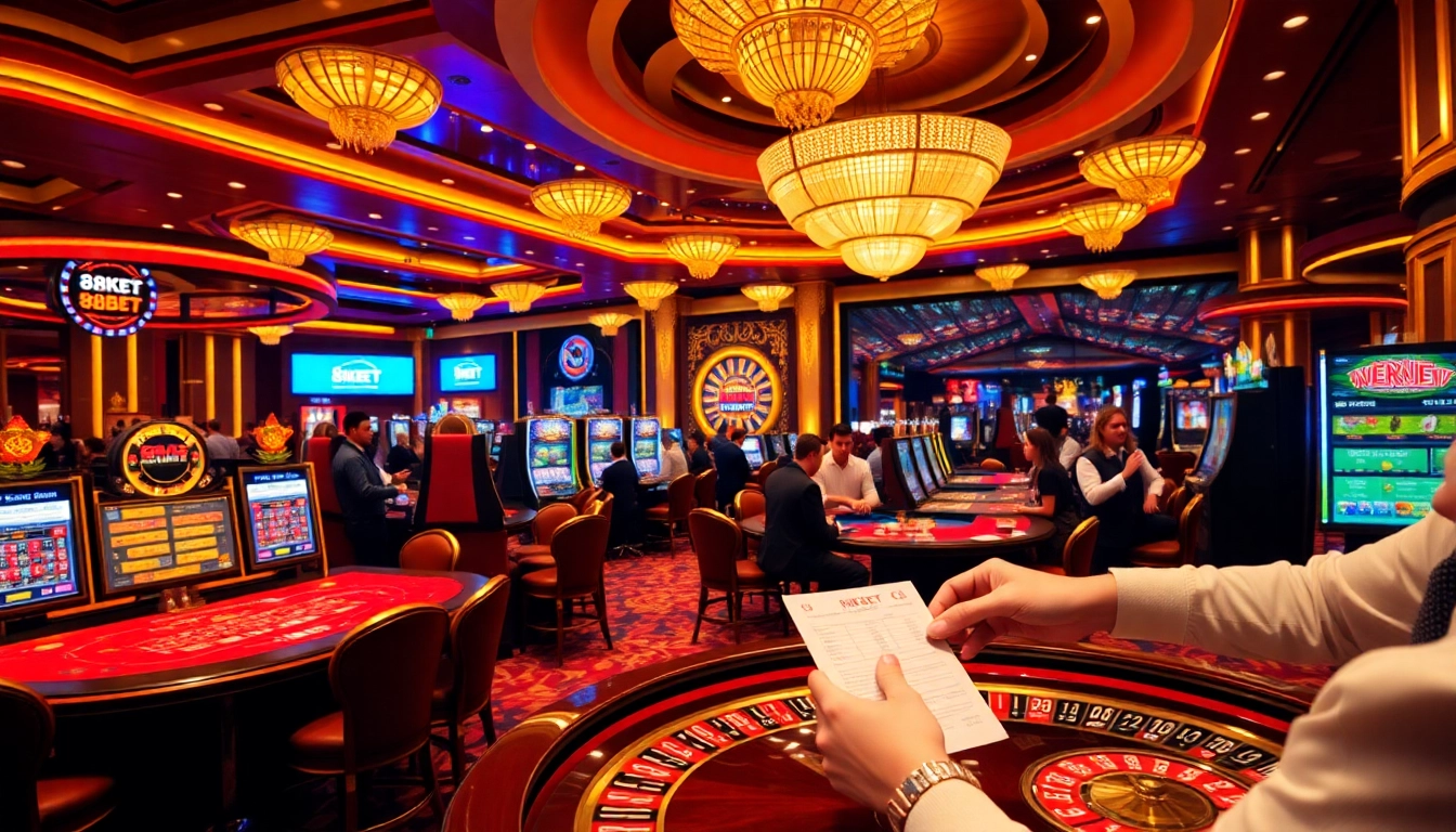 Experience the thrill of online gambling at https://d8kbett.com/ with our dynamic casino gaming scene.