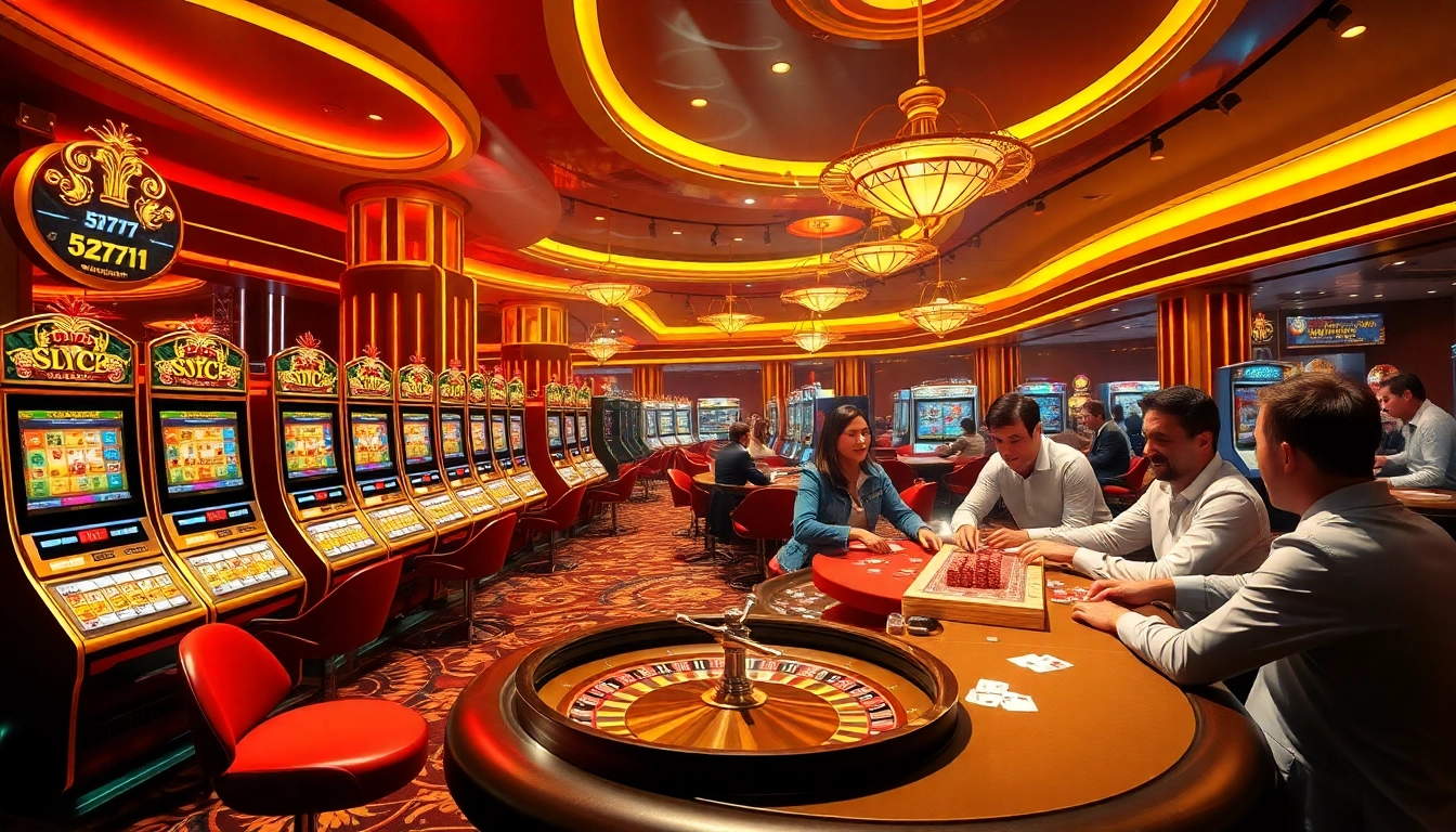 Experience the thrill of winning at 5z777 with exciting casino games and vibrant atmosphere.