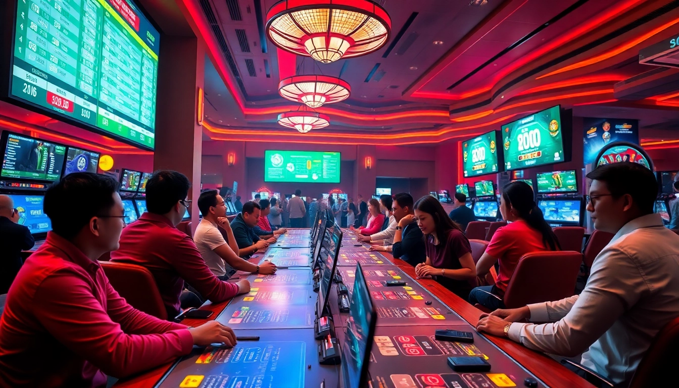Experience online betting excitement at luck8win.live with vibrant casino scenery and engaging gameplay.